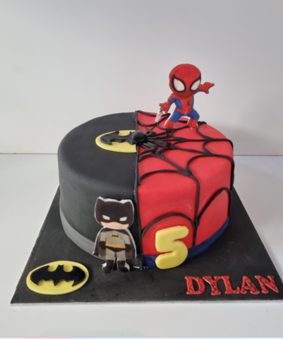 Gâteau super héros 