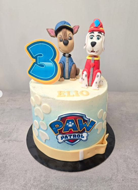 Gâteau Pat Patrouille 