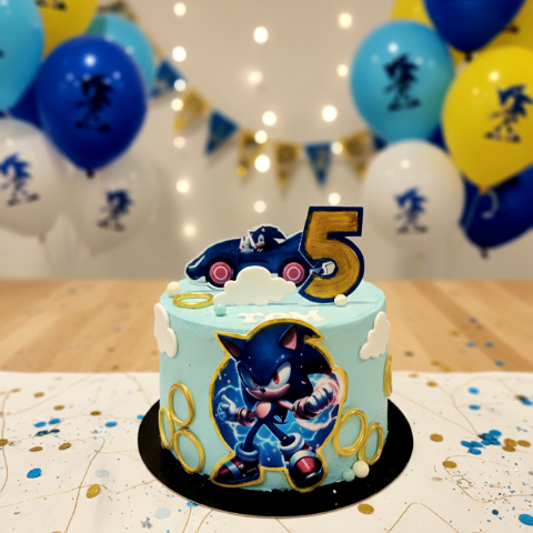 Gateau sonic 