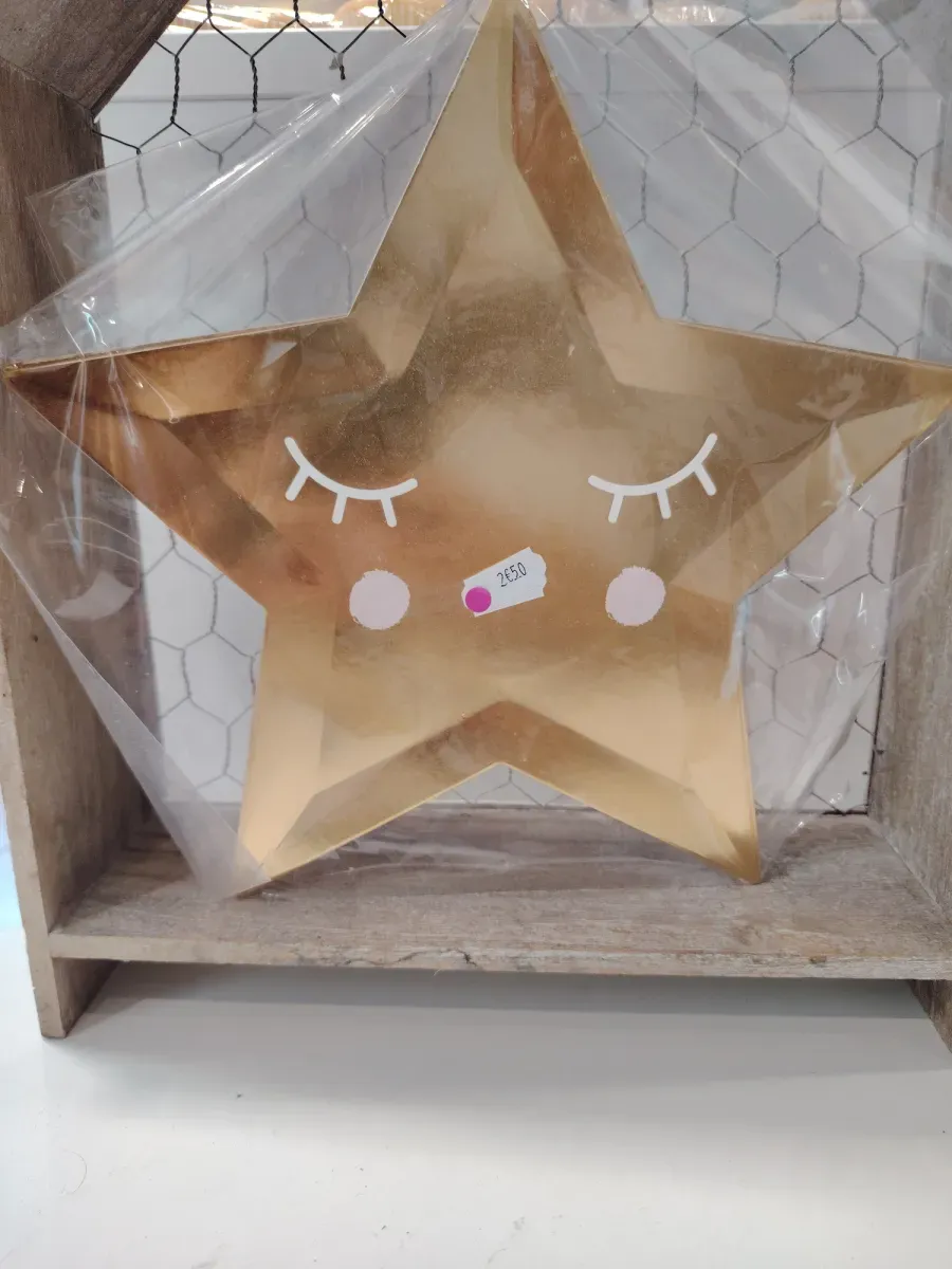 Assiettes en carton étoile
