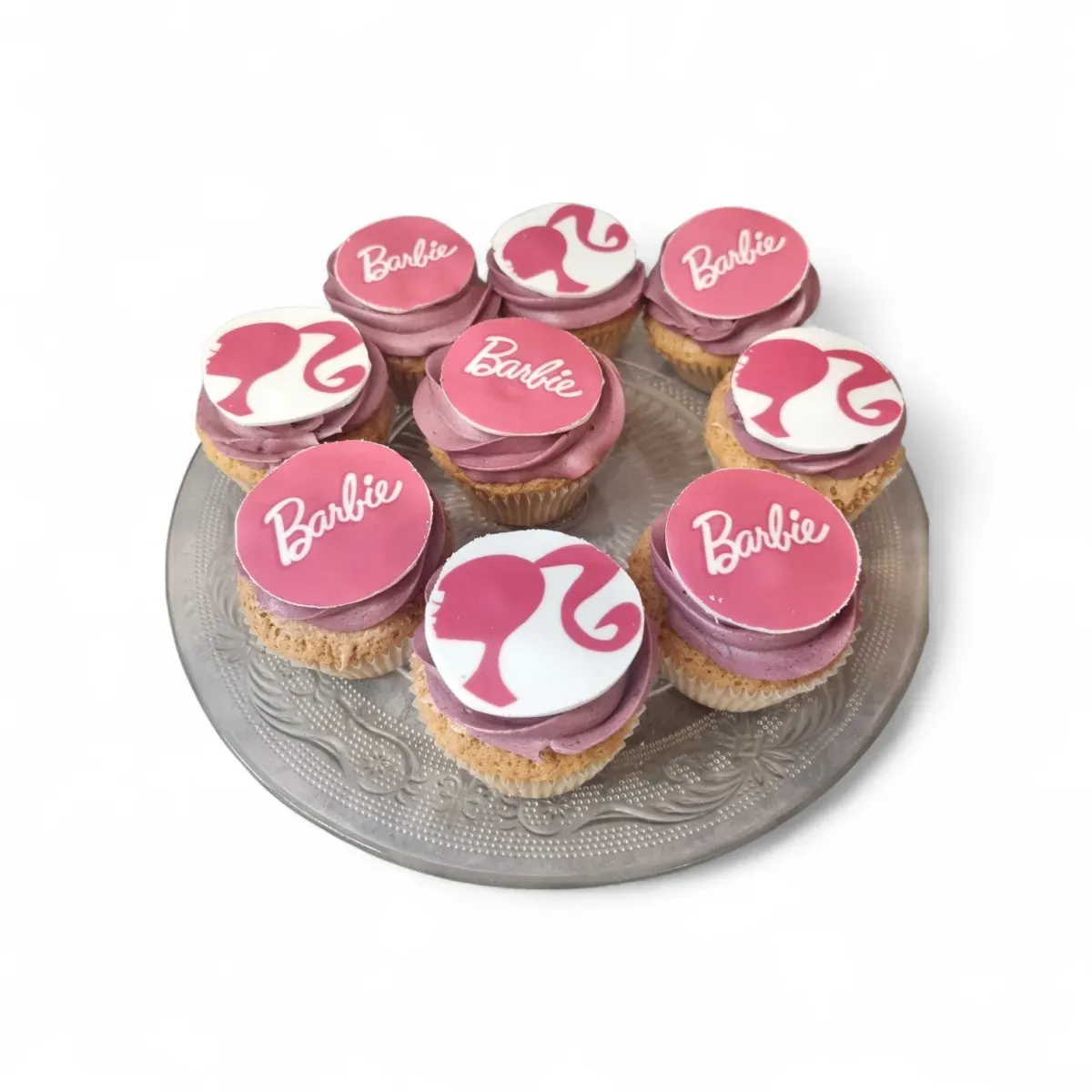 Cupcakes thème barbie