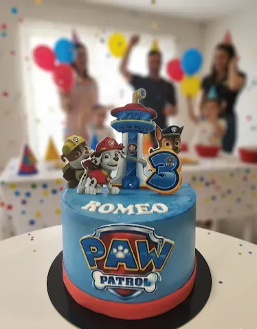 Gâteau Pat Patrouille 