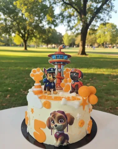 Gâteau Pat Patrouille 