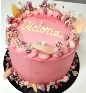 Gâteau fleurs 