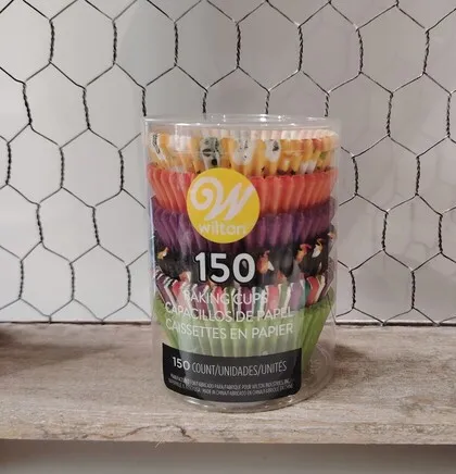 Caissettes en papier halloween