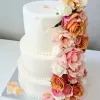 Gâteau mariage fleuri