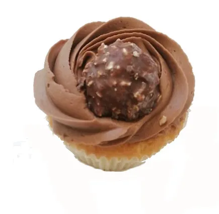 Cupcakes ferrero rocher