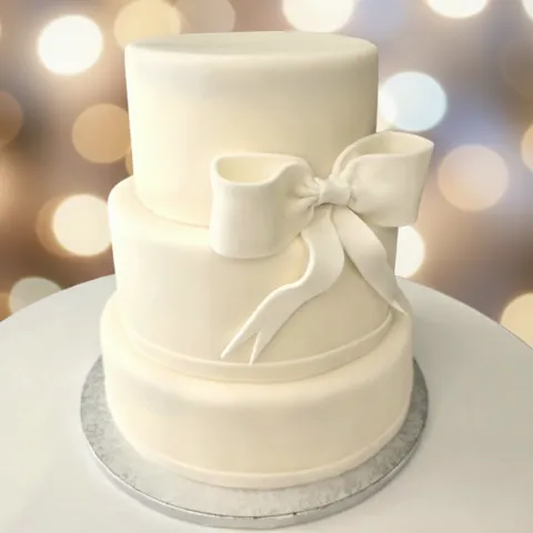 Gâteau mariage noeud