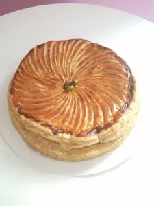 Galette framboises/pistache