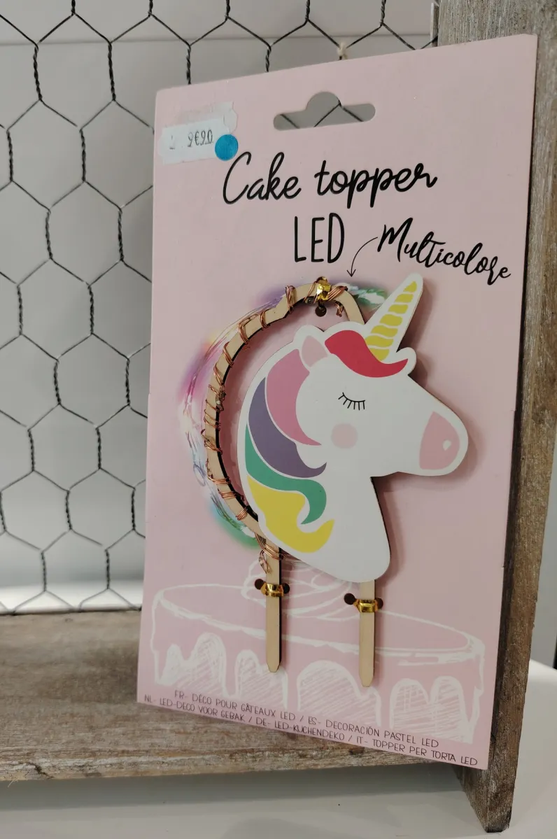 Décoration licorne LED