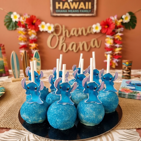 Cake pops Stitch