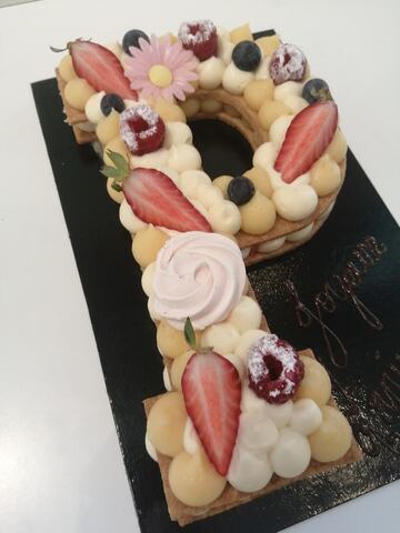 Letter Cake