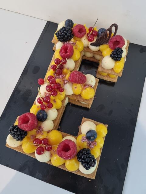 Letter Cake