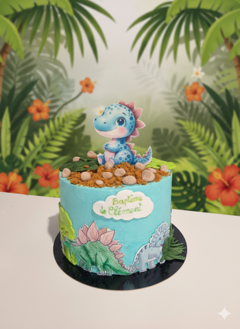Gâteau dinosaure