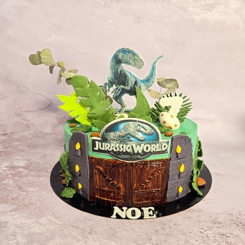 Gâteau Jurassic Park