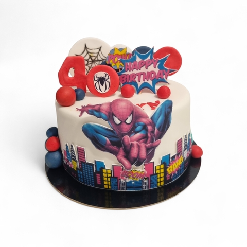 Gâteau super héros 