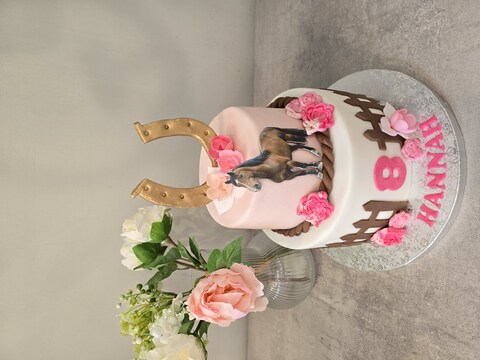 Gâteau équitation 