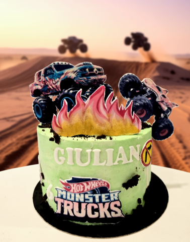 Gâteau hot wheels 